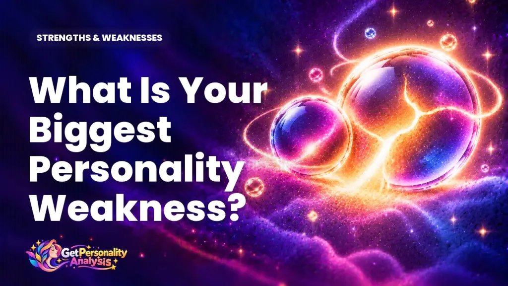 What Is Your Biggest Personality Weakness?