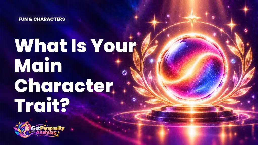 What Is Your Main Character Trait?